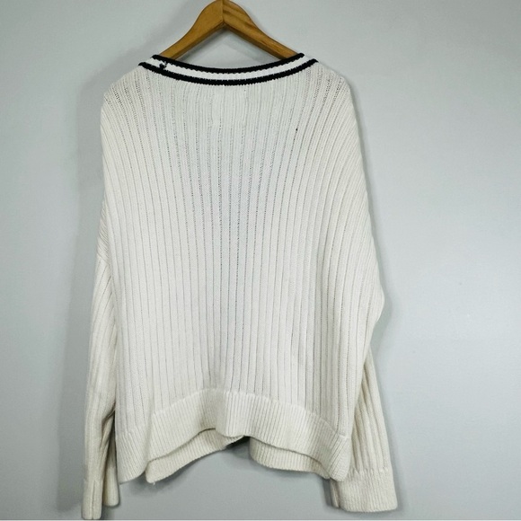 Abercrombie & fitch oversized cozy knit cardigan sweater size large - Picture 10 of 10